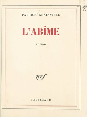 cover image of L'abîme